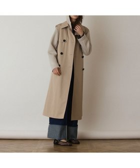 【グレース コンチネンタル/GRACE CONTINENTAL】のパーカーコンビトレンチ 人気、トレンドファッション・服の通販 founy(ファニー) ファッション Fashion レディースファッション WOMEN アウター Coat Outerwear コート Coats ジャケット Jackets トレンチコート Trench Coats 春 Spring グラデーション Gradation 今季 This Season ショルダー Shoulder ショート Short ジャケット Jacket トレンチ Trench ドロップ Drop バランス Balance パッチ Patch ベスト Vest ロング Long S/S・春夏 Ss・Spring/Summer 夏 Summer |ID:prp329100004407749