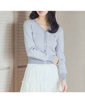 【アースミュージックアンドエコロジー/earth music&ecology】 マイクロボーダーVネックコンパクトカーディガン人気、トレンドファッション・服の通販 founy(ファニー) ファッション Fashion レディースファッション WOMEN トップス・カットソー Tops/Tshirt カーディガン Cardigans Vネック V-Neck おすすめ Recommend カーディガン Cardigan コンパクト Compact ボーダー Border ポケット Pocket 夏 Summer 春 Spring S/S・春夏 Ss・Spring/Summer 無地 Plain Color |ID:prp329100004407751