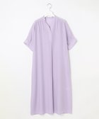 【自由区/JIYU-KU】の【接触冷感・UVケア・抗菌防臭・洗える】リヨセルポプリンシャツ ワンピース ラベンダー|ID: prp329100004407758 ipo3291000000033819954