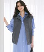 【23区/NIJYUSANKU】の【SLOW/一部店舗限定】ミリタリー ベスト グレー系|ID: prp329100004407783 ipo3291000000031934373