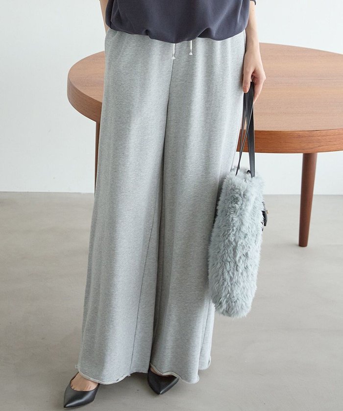 【23区/NIJYUSANKU】の【SLOW/一部店舗限定】ハイゲージテリー スウェット パンツ インテリア・キッズ・メンズ・レディースファッション・服の通販 founy(ファニー) https://founy.com/ ファッション Fashion レディースファッション Fashion for Women パンツ Pants & Trousers 春 Spring カットソー Cut and Sewn Top ガウチョ Gaucho コンパクト Compact, Small Size ジャケット Jacket, Outerwear スウェット / スエット Sweatshirt, Sweatwear デニム Denim, Jeans Material リラックス Relax, Relaxed Fit ループ Loop, Loop Knit ワイド Wide, Wide Fit S/S・春夏 SS, Spring/Summer, Warm Season 夏 Summer エレガント 上品 Elegant 2025年 2025 2025春夏・S/S Spring/Summer 2025 SS25 |ID: prp329100004407814 ipo3291000000034271557