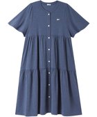 【ツモリチサト スリープ/tsumori chisato SLEEP】のツモリチサト ワンピース 5分袖 半袖 ルームウエア 綿混ベア天竺 ロング丈(ふくらはぎ付近) レディース UNT156 /ワコール コン|ID: prp329100004407938 ipo3291000000031852258