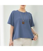 【自由区/JIYU-KU】の【SHIHOさん着用・接触冷感・UVカット・洗える】クレープストレッチAライン ニット ブルーグレー|ID: prp329100004407963 ipo3291000000032644059