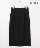 【23区/NIJYUSANKU】の【エステータ】コットンダブルクロス スカート ブラック系|ID: prp329100004408056 ipo3291000000033409146