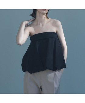 【23区/NIJYUSANKU】の【エステータ】スキューバ バルーンヘム ビスチェ 人気、トレンドファッション・服の通販 founy(ファニー) ファッション Fashion レディースファッション WOMEN トップス・カットソー Tops/Tshirt ビスチェ Bustier インナー Inner 春 Spring カットソー Cut And Sew カーディガン Cardigan ストレッチ Stretch バルーン Balloon ビスチェ Bustier S/S・春夏 Ss・Spring/Summer NEW・新作・新着・新入荷 New Arrivals 夏 Summer 旅行 Travel |ID:prp329100004408074