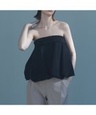 【23区/NIJYUSANKU】の【エステータ】スキューバ バルーンヘム ビスチェ 人気、トレンドファッション・服の通販 founy(ファニー) ファッション Fashion レディースファッション WOMEN トップス・カットソー Tops/Tshirt ビスチェ Bustier インナー Inner 春 Spring カットソー Cut And Sew カーディガン Cardigan ストレッチ Stretch バルーン Balloon ビスチェ Bustier S/S・春夏 Ss・Spring/Summer NEW・新作・新着・新入荷 New Arrivals 夏 Summer 旅行 Travel thumbnail ブラック系|ID: prp329100004408074 ipo3291000000030788238