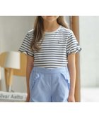 【組曲 / KIDS/KUMIKYOKU】の【110-140㎝】半袖ボーダー Tシャツ 人気、トレンドファッション・服の通販 founy(ファニー) ファッション Fashion キッズファッション Fashion for Kids トップス・カットソー Cut & Sew Tops カットソー Cut and Sewn Top ベーシック Basic, Essential ボーダー Border, Stripe 半袖 Short Sleeve, Half Sleeve 夏 Summer 春 Spring S/S・春夏 SS, Spring/Summer, Warm Season thumbnail ネイビー×オフホワイト|ID: prp329100004408607 ipo3291000000036029221