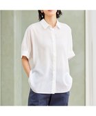 【自由区/JIYU-KU】の【カタログ掲載・接触冷感・UVケア・抗菌防臭・洗える】リヨセルポプリン ブラウス オフ|ID: prp329100004408683 ipo3291000000030791145