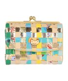 【ツモリチサト キャリー/tsumori chisato CARRY】のエポネコメッシュ 2つ折り財布 がま口 グリーン|ID: prp329100004408763 ipo3291000000033690150