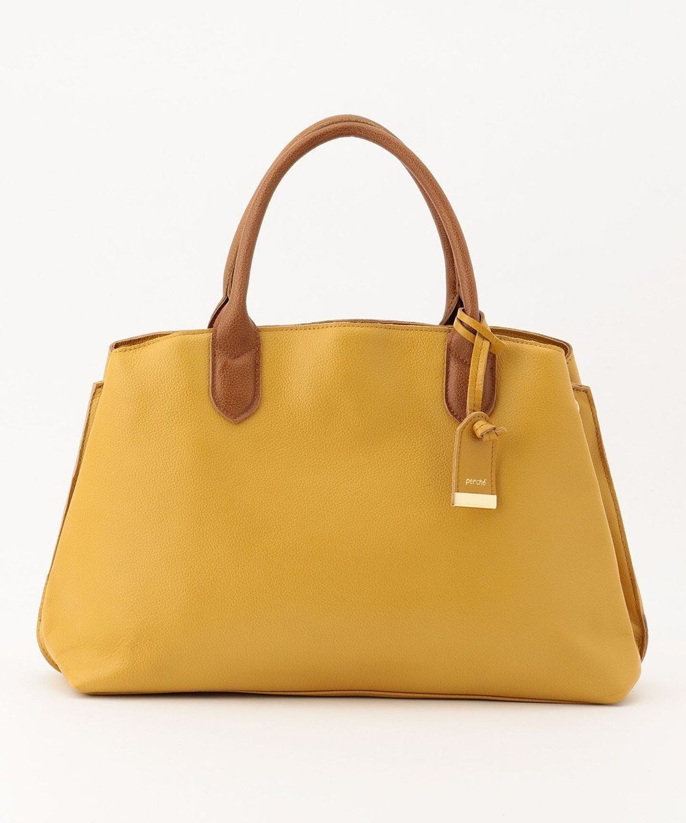 【アンビリオン/UNBILLION】のperche 山羊革A4トートバッグ インテリア・キッズ・メンズ・レディースファッション・服の通販 founy(ファニー) 　ファッション　Fashion　レディースファッション　Fashion for Women　バッグ　Bags　ショルダー　Shoulder, Shoulder Strap　ポケット　Pocket, Pocket Detail　ロング　Long, Long-Length　マスタードキャメル|ID: prp329100004408798 ipo3291000000034264977