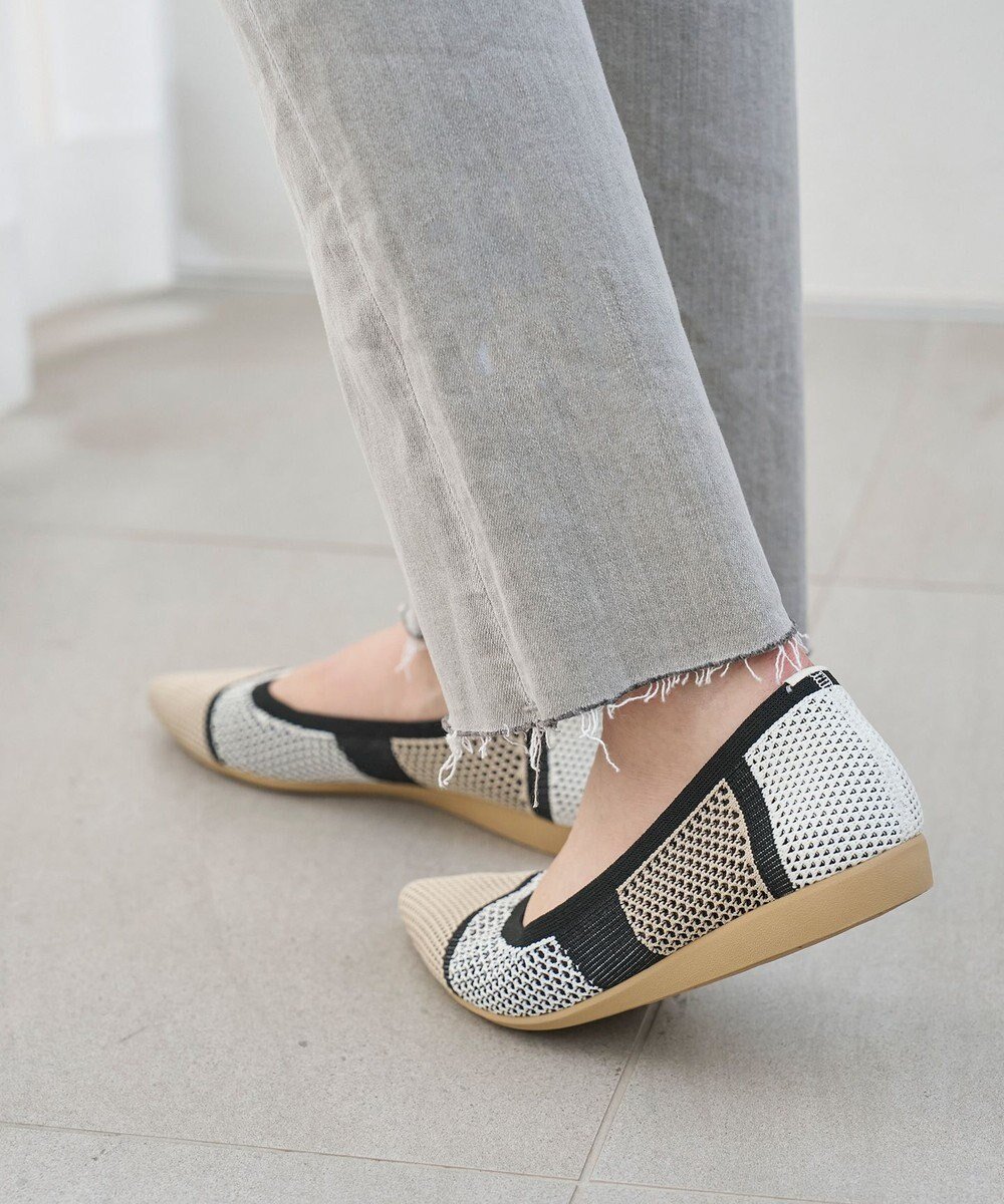 【ステッピ/steppi】の【洗える/撥水】パターンメッシュ パンプス 人気、トレンドファッション・服の通販 founy(ファニー) 　ファッション　Fashion　レディースファッション　WOMEN　春　Spring　洗える　Washable　クッション　Cushion　コンビ　Combination　軽量　Lightweight　サンダル　Sandals　シューズ　Shoes　バランス　Balance　パターン　Pattern　ボーダー　Border　メッシュ　Mesh　ランニング　Running　S/S・春夏　Ss・Spring/Summer　再入荷　Restock/Back In Stock/Re Arrival　夏　Summer　エレガント 上品　Elegant　 other-1|ID: prp329100004408861 ipo3291000000031452291