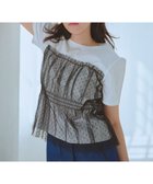 【フェルゥ/Feroux】の【洗える】チュールコンビカットソー ホワイト系|ID: prp329100004409547 ipo3291000000031759655