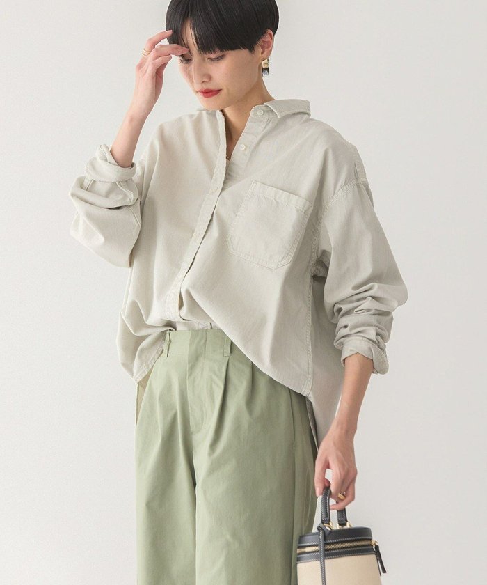【アメリカンホリック/AMERICAN HOLIC】のバックタックオーバーシャツ インテリア・キッズ・メンズ・レディースファッション・服の通販 founy(ファニー) https://founy.com/ ファッション Fashion レディースファッション WOMEN トップス・カットソー Tops/Tshirt シャツ/ブラウス Shirts/Blouses おすすめ Recommend ボトム Bottom ヨーク Yoke 夏 Summer 春 Spring S/S・春夏 Ss・Spring/Summer |ID: prp329100004409569 ipo3291000000031929560