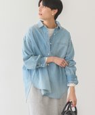 【アメリカンホリック/AMERICAN HOLIC】のバックタックオーバーシャツ Light Indigo|ID: prp329100004409569 ipo3291000000031929562