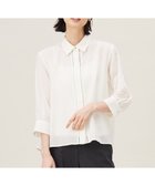 【自由区/JIYU-KU】の【接触冷感・吸水速乾・洗える】ナチュラルリネンクロップド丈 シャツ オフ|ID: prp329100004409596 ipo3291000000031851899