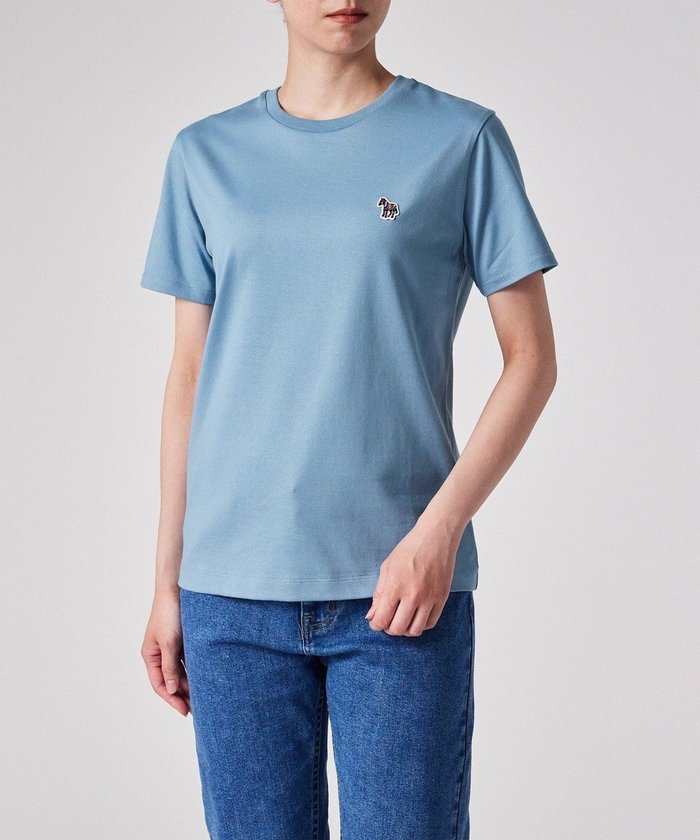 【ポール スミス/Paul Smith】のゼブラワッペン 半袖Tシャツ インテリア・キッズ・メンズ・レディースファッション・服の通販 founy(ファニー) https://founy.com/ ファッション Fashion レディースファッション Fashion for Women トップス・カットソー Cut & Sew Tops シャツ・ブラウス・オフィスカジュアル Elegant Blouses & Button-Ups ロングTシャツ・Tシャツ Longline T-Shirts & Tees カットソー・ベーシックTシャツ Cut-and-Sewn Tops / Stretch Tees & Basics おすすめ Recommended / Our Picks カットソー Cut and Sewn Top カラフル Colorful Design ギフト プレゼント Gift / Present ベーシック Basic, Essential 人気 Popular, Best Seller 半袖 Short Sleeve, Half Sleeve 夏 Summer S/S・春夏 SS, Spring/Summer, Warm Season A/W・秋冬 Autumn/Winter |ID: prp329100004409725 ipo3291000000032285687