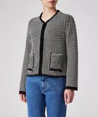 【ポール スミス/Paul Smith】の【洗える】クロッシェ ニットブルゾン 人気、トレンドファッション・服の通販 founy(ファニー) ファッション Fashion レディースファッション WOMEN アウター Coat Outerwear ジャケット Jackets ブルゾン Blouson/Jackets おすすめ Recommend コンパクト Compact シアー Sheer ジャケット Jacket ブルゾン Blouson ポケット Pocket 夏 Summer S/S・春夏 Ss・Spring/Summer 洗える Washable A/W・秋冬 Aw・Autumn/Winter・Fw・Fall-Winter thumbnail ブラック|ID: prp329100004409740 ipo3291000000031017904