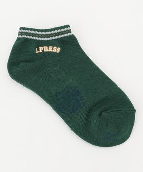 【ジェイ プレス/J.PRESS / KIDS】の【19-26cm】刺繍ソックス 人気、トレンドファッション・服の通販 founy(ファニー) ファッション Fashion キッズファッション KIDS くるぶし Ankle ソックス Socks ワンポイント One Point 再入荷 Restock/Back In Stock/Re Arrival |ID:prp329100004410989