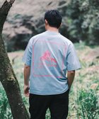 【シェアパーク/SHARE PARK / MEN】の【UVカット・吸水速乾・ストレッチ・軽量 】バックプリントポケットTシャツ(L・XLサイズ) サックスブルー系|ID: prp329100004411234 ipo3291000000033036849