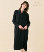 【ベイジ,/BEIGE,】の【WEB限定・洗える】CELOSIA / クロスオーバーVネックワンピース Black|ID: prp329100004411299 ipo3291000000031975279