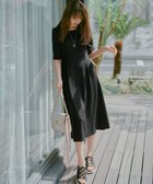 【エニィ スィス/any SiS】の【WEB限定】カットジャカード ワンピース 人気、トレンドファッション・服の通販 founy(ファニー) ファッション Fashion レディースファッション WOMEN ワンピース Dress シャーリング Shirring シンプル Simple ジャカード Jacquard ジャージー Jersey フィット Fit エレガント 上品 Elegant 夏 Summer 春 Spring S/S・春夏 Ss・Spring/Summer 楽ちん Easy thumbnail ブラック|ID: prp329100004411642 ipo3291000000030805898