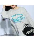 【グリーンパークス/Green Parks】のANGEL BLUE長袖ロゴ刺繍プルオーバー Gray|ID: prp329100004412057 ipo3291000000031848720