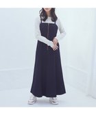 【アースミュージックアンドエコロジー/earth music&ecology】のバックレースアップデニムキャミワンピース Indigo|ID: prp329100004412065 ipo3291000000032579953