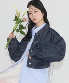 【アースミュージックアンドエコロジー/earth music&ecology】のショートデニムジャケット Indigo|ID: prp329100004412067 ipo3291000000031848747