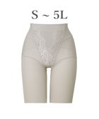 【ブラデリス ニューヨーク/BRADELIS New York】の【BRADELIS NewYork peace】綿混ストレッチハイブリッドガードル25 クロッチ付きで1枚履き可能な補整ガードル 消臭機能付き ブラデリス グレージュ|ID: prp329100004412081 ipo3291000000032459479