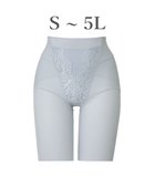 【ブラデリス ニューヨーク/BRADELIS New York】の【BRADELIS NewYork peace】綿混ストレッチハイブリッドガードル25 クロッチ付きで1枚履き可能な補整ガードル 消臭機能付き ブラデリス アッシュブルー|ID: prp329100004412081 ipo3291000000032459482