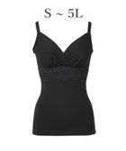 【ブラデリス ニューヨーク/BRADELIS New York】の【BRADELIS NewYork peace】綿混ストレッチハイブリッドハートカップブラキャミ25 ブラデリス 補正 下着 カップ付き ブラトップ シェイパー ブラック|ID: prp329100004412084 ipo3291000000032081176