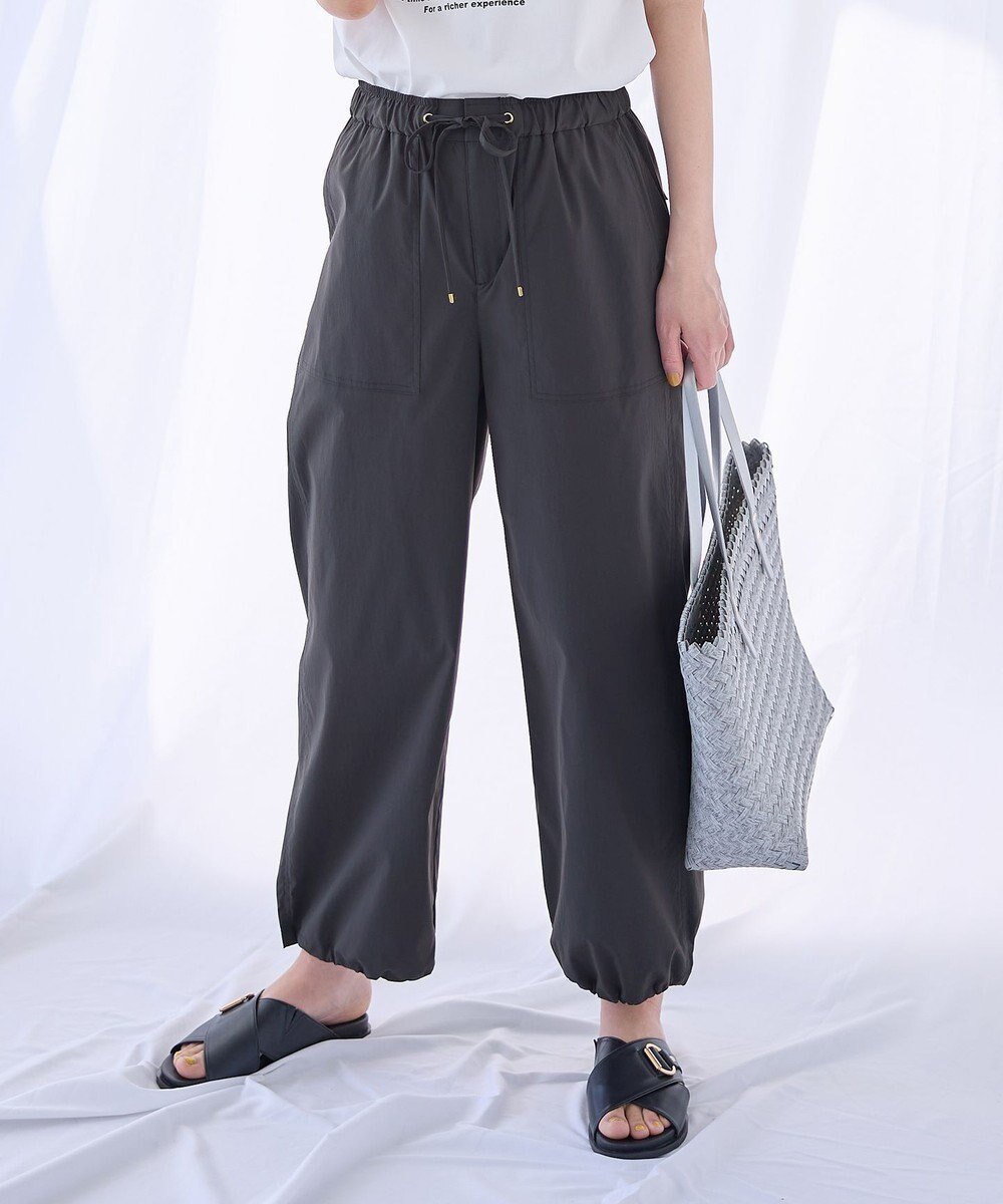 【エニー/ANY】の【洗濯機可/ウエストゴム】撥水ナイロンベイカーパンツ インテリア・キッズ・メンズ・レディースファッション・服の通販 founy(ファニー) ファッション Fashion レディースファッション Fashion for Women パンツ Pants & Trousers おすすめ Recommended / Our Picks シンプル Simple, Minimal フェミニン Feminine, Girly フリル Frill, Ruffle ミックス Mix, Mixed Style 夏 Summer 春 Spring S/S・春夏 SS, Spring/Summer, Warm Season スミクロ|ID: prp329100004412089 ipo3291000000033568157