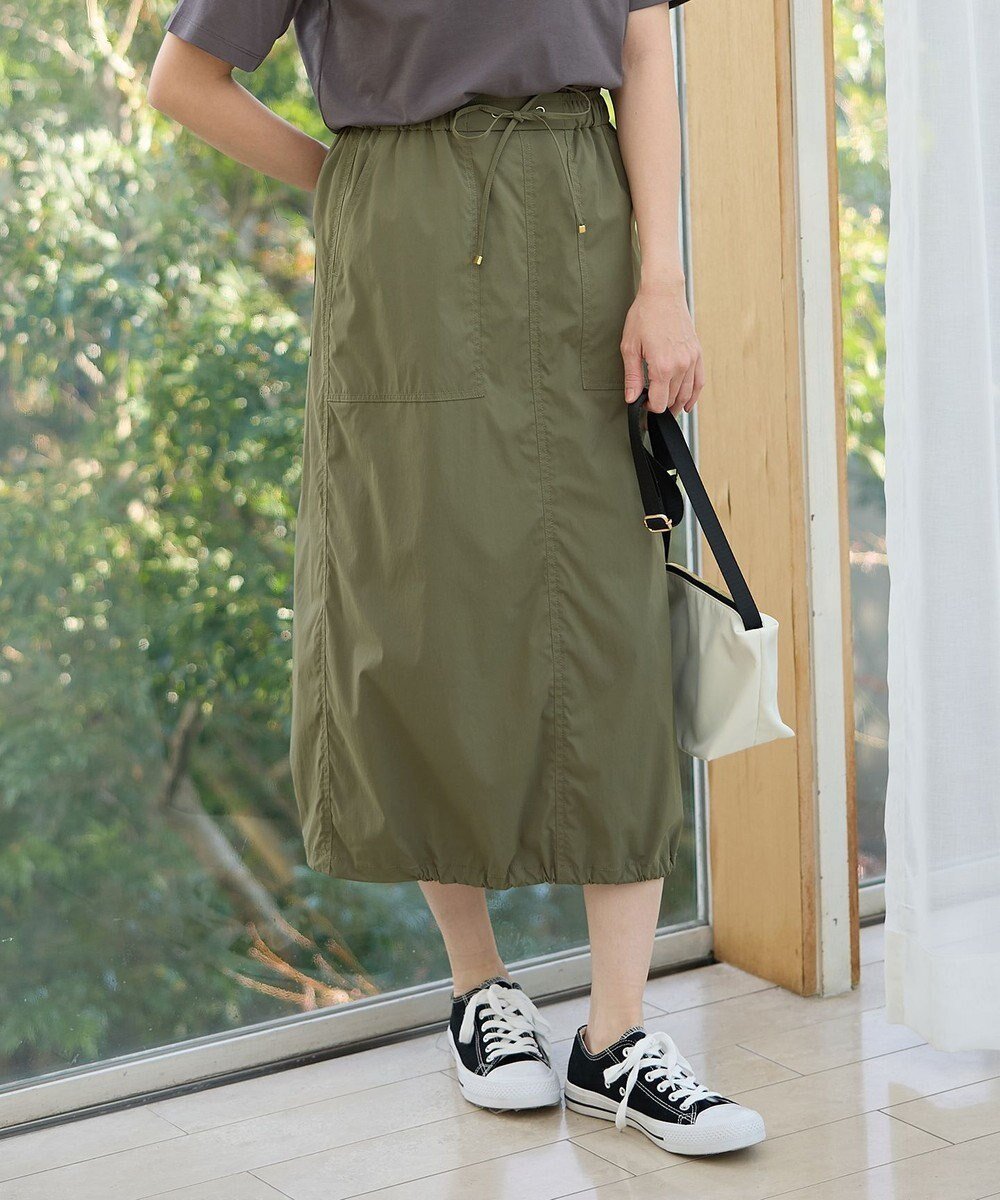 【エニー/ANY】の【ウエストゴム】撥水ナイロンベイカースカート 人気、トレンドファッション・服の通販 founy(ファニー) 　ファッション　Fashion　レディースファッション　Fashion for Women　スカート　Skirts　おすすめ　Recommended / Our Picks　ギャザー　Gathered, Ruffled　サンダル　Sandals, Summer Shoes　シンプル　Simple, Minimal　スニーカー　Sneakers, Trainers　バルーン　Balloon, Balloon Silhouette　夏　Summer　春　Spring　S/S・春夏　SS, Spring/Summer, Warm Season　 other-1|ID: prp329100004412094 ipo3291000000035826725