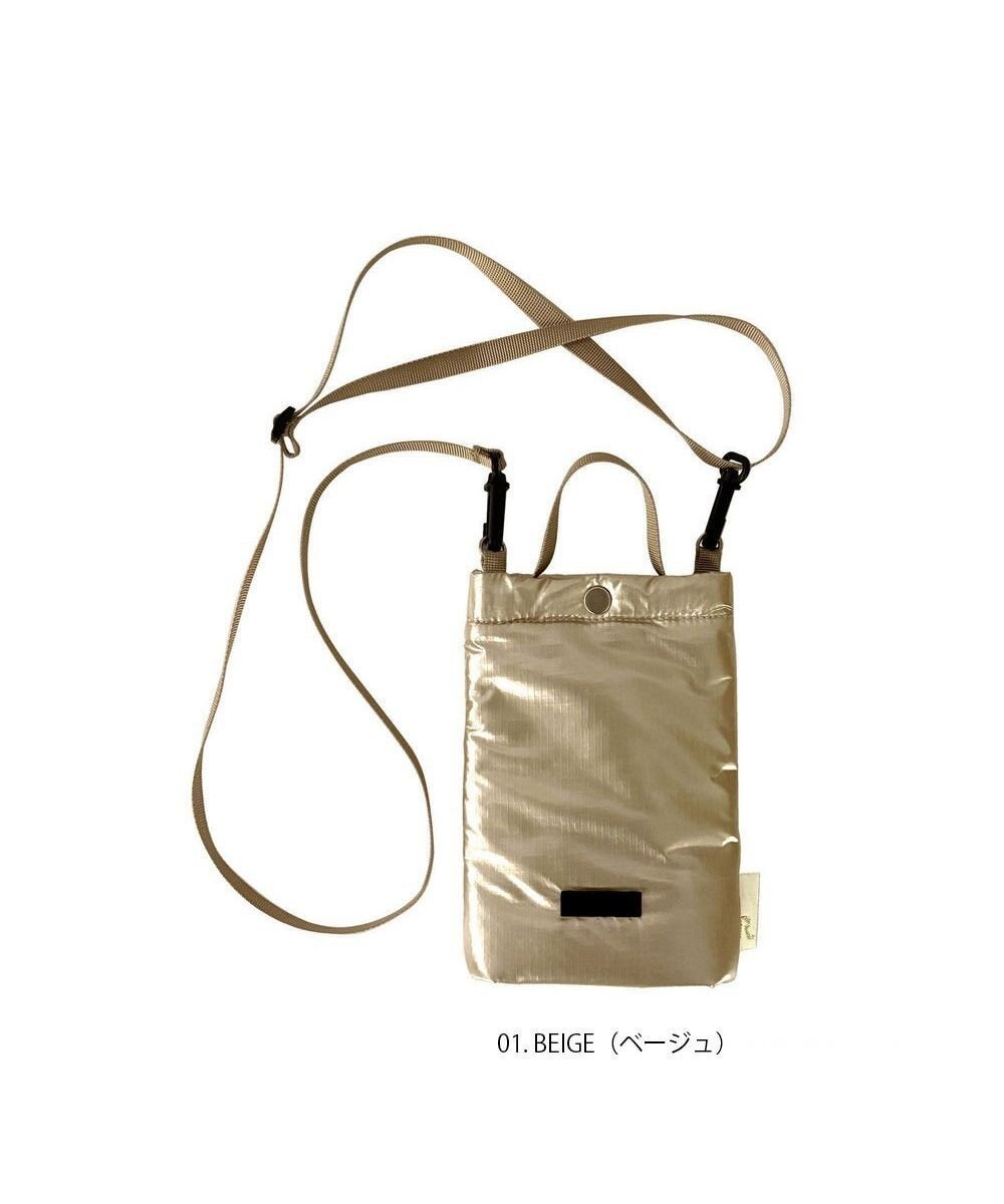 【ルートート/ROOTOTE】の1064【スマホ&ボトルケース】 LT.ボトッシュ.ルミエ-A インテリア・キッズ・メンズ・レディースファッション・服の通販 founy(ファニー) 　ファッション　Fashion　レディースファッション　WOMEN　カメラ　Camera　ショルダー　Shoulder　スポーツ　Sports　フラット　Flat　ポケット　Pocket　ポーチ　Pouch　旅行　Travel　小旅行　Trip　01:ベージュ|ID: prp329100004412108 ipo3291000000031916992