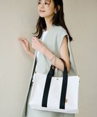 【トプカピ/TOPKAPI】の【Breath TOPKAPI】NEO CANVAS ネオキャンバス カラーハンドル トートバッグ ホワイト|ID: prp329100004412188 ipo3291000000031933651