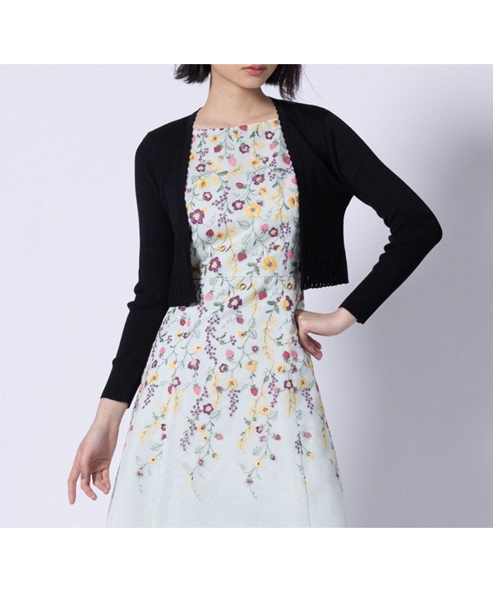 【トッカ/TOCCA】の【洗える】EYELET AJISAI BOLERO ボレロ インテリア・キッズ・メンズ・レディースファッション・服の通販 founy(ファニー) 　ファッション　Fashion　レディースファッション　WOMEN　アウター　Coat Outerwear　ボレロ　Bolero jackets　2025年　2025　2025春夏・S/S　Ss,Spring/Summer,2025　アイレット　Eyelet　ボレロ　Bolero　再入荷　Restock/Back In Stock/Re Arrival　夏　Summer　春　Spring　S/S・春夏　Ss・Spring/Summer　洗える　Washable　ブラック系|ID: prp329100004412208 ipo3291000000031933715