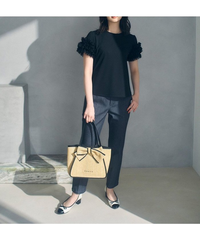 【トッカ/TOCCA】の【洗える】SCALLOP DENIM パンツ インテリア・キッズ・メンズ・レディースファッション・服の通販 founy(ファニー) https://founy.com/ ファッション Fashion レディースファッション Fashion for Women パンツ Pants & Trousers 2025年 2025 2025春夏・S/S Spring/Summer 2025 SS25 スカラップ Scallop, Scalloped Edge デニム Denim, Jeans Material 再入荷 Restock / Back in Stock 夏 Summer S/S・春夏 SS, Spring/Summer, Warm Season 洗える Machine Washable A/W・秋冬 Autumn/Winter 雑誌 Magazine, Fashion Magazine |ID: prp329100004412243 ipo3291000000032639526