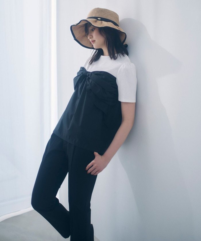 【トッカ/TOCCA】の【洗える・消臭】BOUNCING RIBBON パンツ インテリア・キッズ・メンズ・レディースファッション・服の通販 founy(ファニー) https://founy.com/ ファッション Fashion レディースファッション Fashion for Women パンツ Pants & Trousers 2025年 2025 2025春夏・S/S Spring/Summer 2025 SS25 リボン Ribbon, Bow 夏 Summer S/S・春夏 SS, Spring/Summer, Warm Season 洗える Machine Washable A/W・秋冬 Autumn/Winter 雑誌 Magazine, Fashion Magazine |ID: prp329100004412244 ipo3291000000033440322