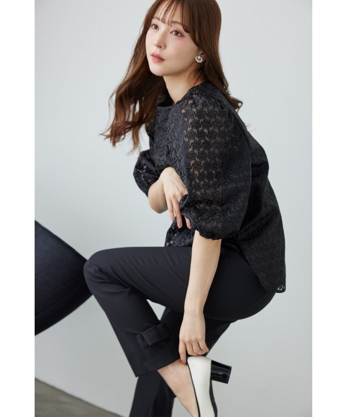 【トッカ/TOCCA】の【洗える・消臭】BOUNCING RIBBON パンツ インテリア・キッズ・メンズ・レディースファッション・服の通販 founy(ファニー) https://founy.com/ ファッション Fashion レディースファッション Fashion for Women パンツ Pants & Trousers 2025年 2025 2025春夏・S/S Spring/Summer 2025 SS25 リボン Ribbon, Bow 夏 Summer S/S・春夏 SS, Spring/Summer, Warm Season 洗える Machine Washable A/W・秋冬 Autumn/Winter 雑誌 Magazine, Fashion Magazine |ID: prp329100004412244 ipo3291000000033872752