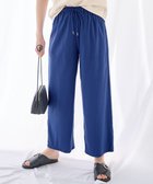 【エニー/ANY】の【新色追加/洗濯機可/ウエストゴム/接触冷感/UVケア/6色展開】清涼リラックスパンツ ブルー|ID: prp329100004412257 ipo3291000000033584221