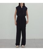 【ベイジ,/BEIGE,】の【洗える】BERNARD / リネンノースリーブオールインワン Navy|ID: prp329100004412272 ipo3291000000032671551
