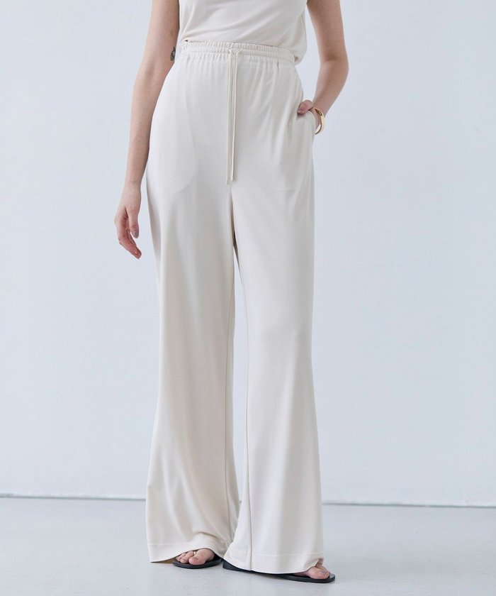 【ベイジ,/BEIGE,】の【洗える】MELLE / ハイストレッチイージーパンツ インテリア・キッズ・メンズ・レディースファッション・服の通販 founy(ファニー) https://founy.com/ ファッション Fashion レディースファッション WOMEN パンツ Pants 春 Spring 洗える Washable 今季 This Season ジャージー Jersey セットアップ Set Up とろみ Thickness ドレープ Drape 定番 Standard 人気 Popularity リラックス Relax ワイド Wide S/S・春夏 Ss・Spring/Summer 再入荷 Restock/Back In Stock/Re Arrival 夏 Summer エレガント 上品 Elegant ビジネス 仕事 通勤 Business |ID: prp329100004412283 ipo3291000000031644798
