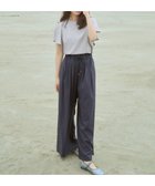 【エニィファム/any FAM】の【新色追加/洗濯機可/ウエストゴム/接触冷感/UVケア】清涼リラックスハイウエストパンツ チャコール|ID: prp329100004412294 ipo3291000000033569258