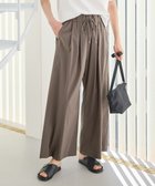 【エニー/ANY】の【新色追加/ウエストゴム】清涼リラックスハイウエストパンツ モカ|ID: prp329100004412294 ipo3291000000035730068