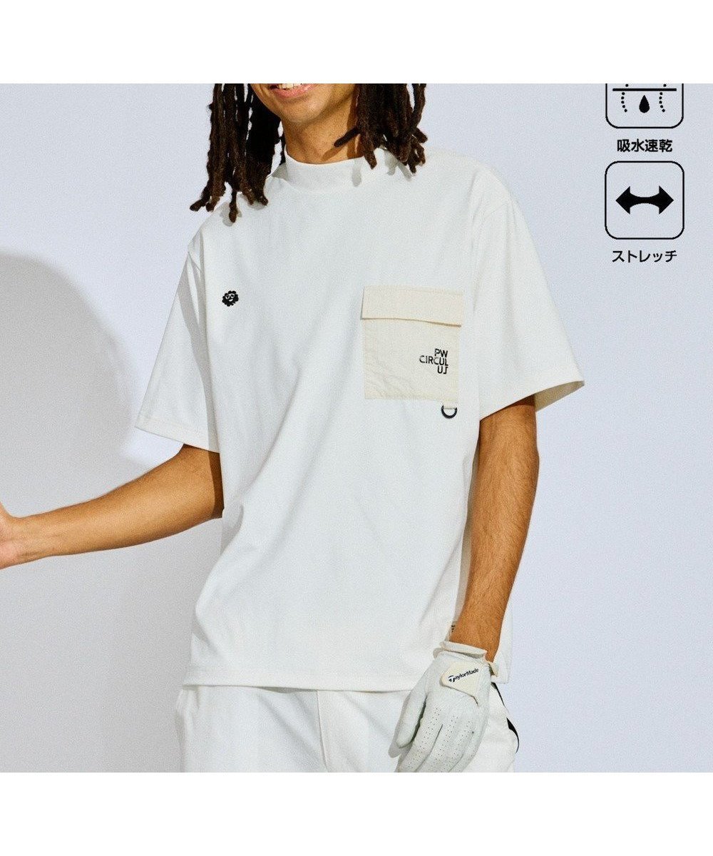 【ピーダブリュサーキュラス/PW CIRCULUS / MEN】の【UV遮蔽率99.5% UVカット/速乾/ストレッチ】【GOLF OUT掲載】【MEN】ポケットモックT 人気、トレンドファッション・服の通販 founy(ファニー) 　ファッション　Fashion　メンズファッション　MEN　トップス・カットソー　Tops/Tshirt/Men　シャツ　Shirts　アウトドア　Outdoor　春　Spring　カットソー　Cut And Sew　軽量　Lightweight　ストレッチ　Stretch　雑誌　Magazine　人気　Popularity　プリント　Print　ポケット　Pocket　S/S・春夏　Ss・Spring/Summer　夏　Summer　ゴルフ　Golf　2025年　2025　2025春夏・S/S　Ss,Spring/Summer,2025　 other-1|ID: prp329100004413212 ipo3291000000031988010