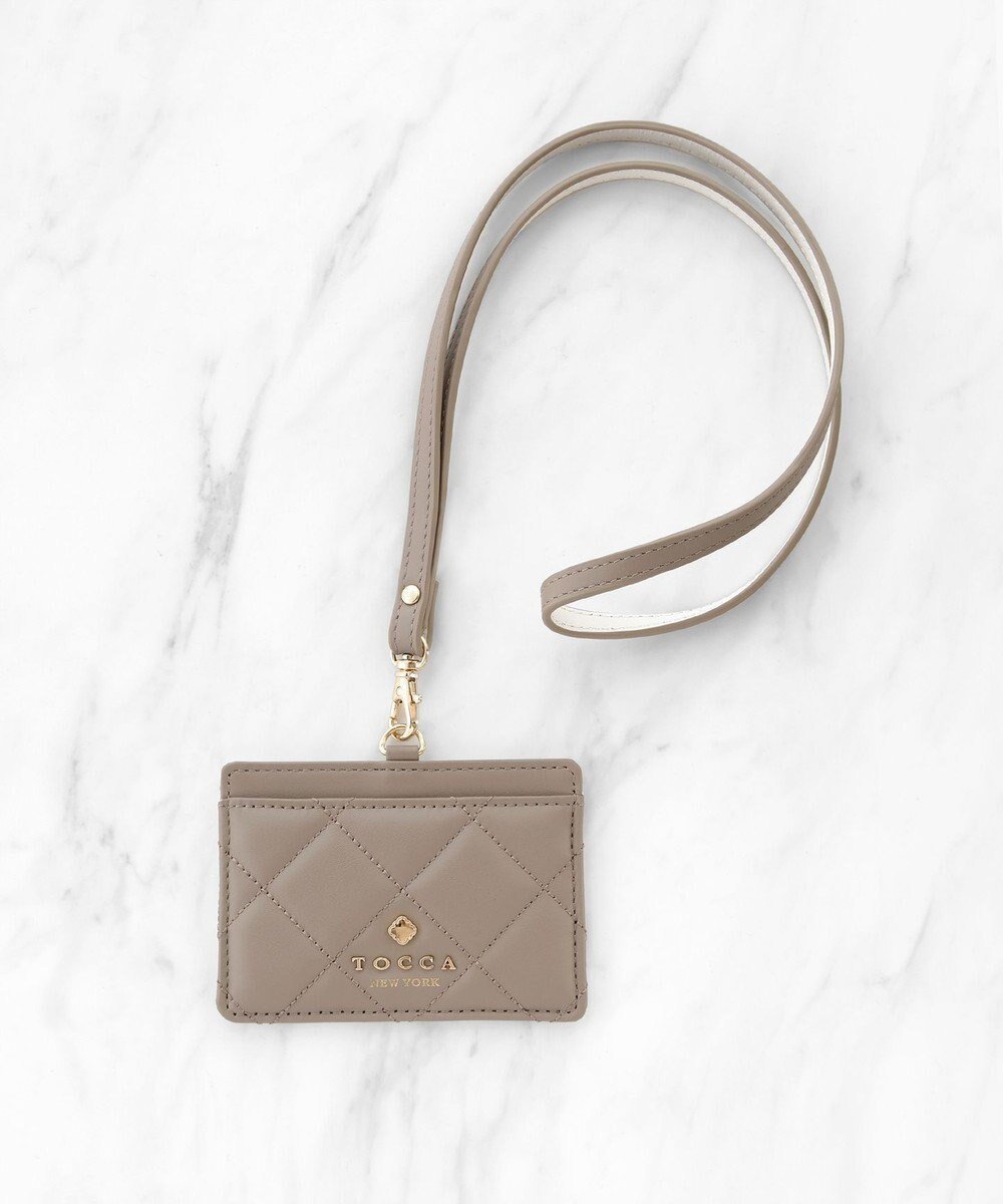 【トッカ/TOCCA】のPILA IDHOLDER IDホルダー インテリア・キッズ・メンズ・レディースファッション・服の通販 founy(ファニー) 　ファッション　Fashion　レディースファッション　WOMEN　財布　Wallets　冬　Winter　おすすめ　Recommend　エレガント 上品　Elegant　キルト　Quilt　シンプル　Simple　ラップ　Wrap　リュクス　Luxe　ロマンティック　Romantic　A/W・秋冬　Aw・Autumn/Winter・Fw・Fall-Winter　財布　Wallet　ベージュ系|ID: prp329100004413293 ipo3291000000031107117