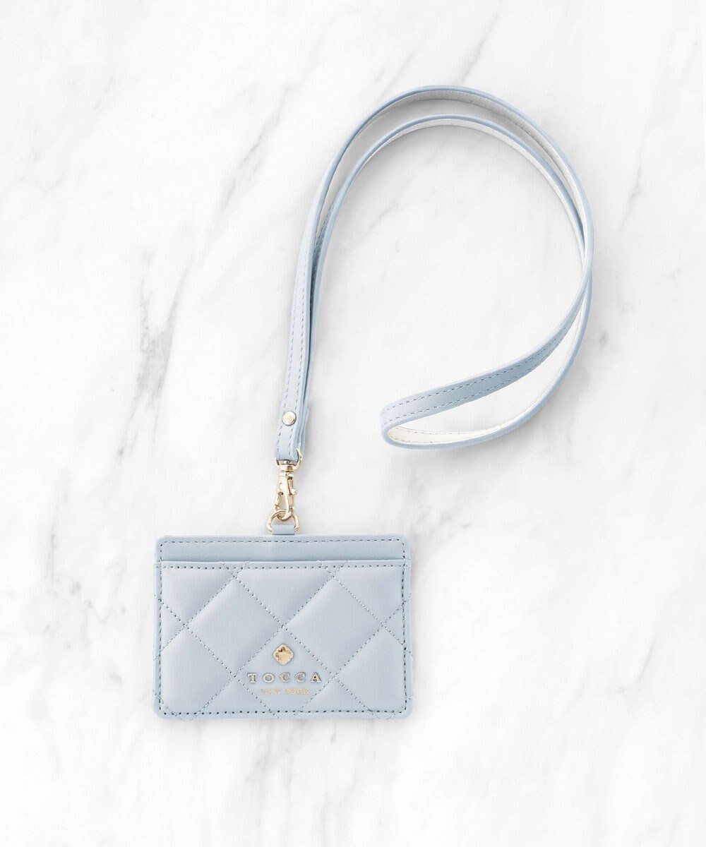 【トッカ/TOCCA】のPILA IDHOLDER IDホルダー インテリア・キッズ・メンズ・レディースファッション・服の通販 founy(ファニー) 　ファッション　Fashion　レディースファッション　WOMEN　財布　Wallets　冬　Winter　おすすめ　Recommend　エレガント 上品　Elegant　キルト　Quilt　シンプル　Simple　ラップ　Wrap　リュクス　Luxe　ロマンティック　Romantic　A/W・秋冬　Aw・Autumn/Winter・Fw・Fall-Winter　財布　Wallet　ブルー系|ID: prp329100004413293 ipo3291000000031107123