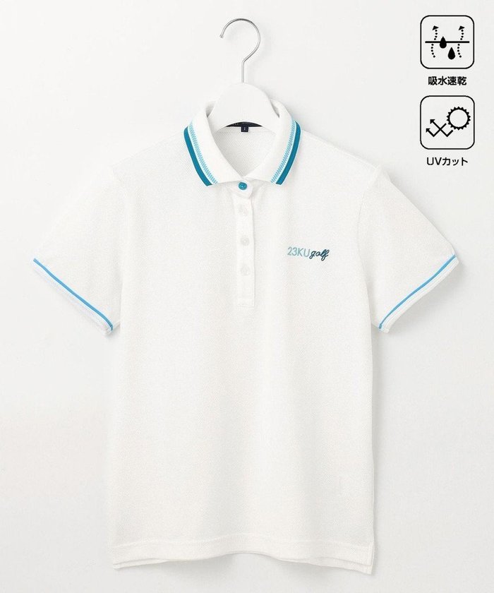 【23区 ゴルフ/NIJYUSANKU GOLF】の【WOMEN】ライトハニカム 半袖ポロシャツ インテリア・キッズ・メンズ・レディースファッション・服の通販 founy(ファニー) https://founy.com/ ファッション Fashion レディースファッション WOMEN トップス・カットソー Tops/Tshirt シャツ/ブラウス Shirts/Blouses ポロシャツ Polo Shirts おすすめ Recommend ストレッチ Stretch ベーシック Basic ボトム Bottom ポロシャツ Polo Shirt 半袖 Short Sleeve 夏 Summer 春 Spring S/S・春夏 Ss・Spring/Summer |ID: prp329100004413296 ipo3291000000031825399