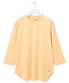 【ジェイプレスヨークストリート/J.PRESS YORK STREET】の【UNISEX】七分丈プレーンTシャツ ライトイエロー系|ID: prp329100004413308 ipo3291000000031902171