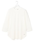 【ジェイプレスヨークストリート/J.PRESS YORK STREET】の【UNISEX】七分丈プレーンTシャツ ホワイト系|ID: prp329100004413308 ipo3291000000031902172